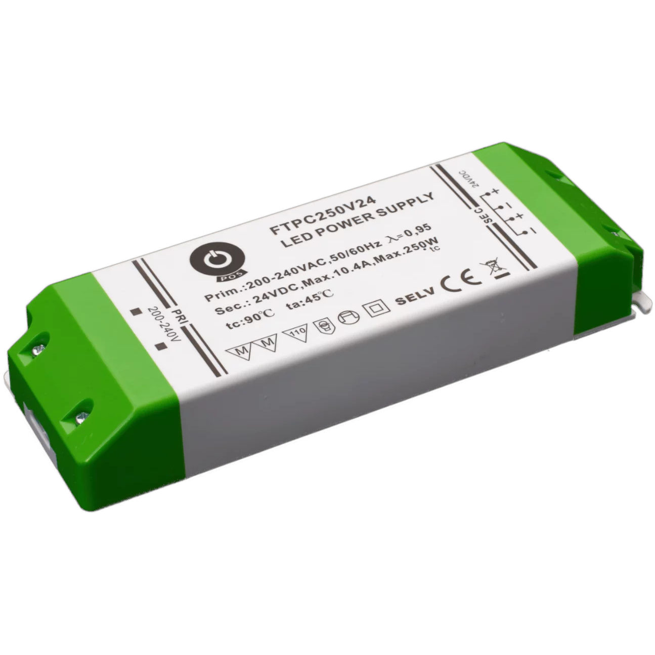 LED-muuntaja 24V 320W (IP20)