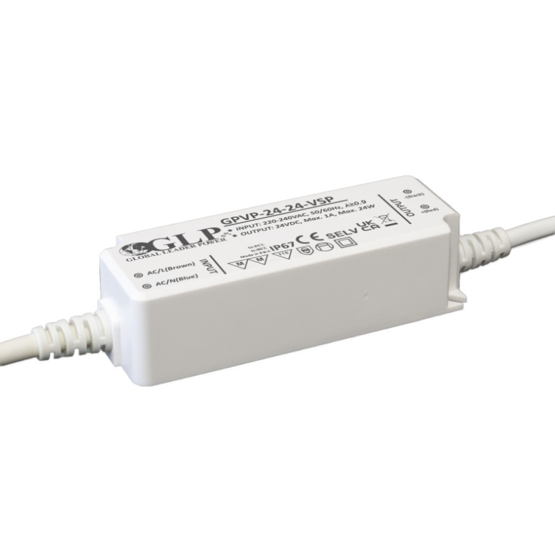 LED-muuntaja 24V 24W (IP67)