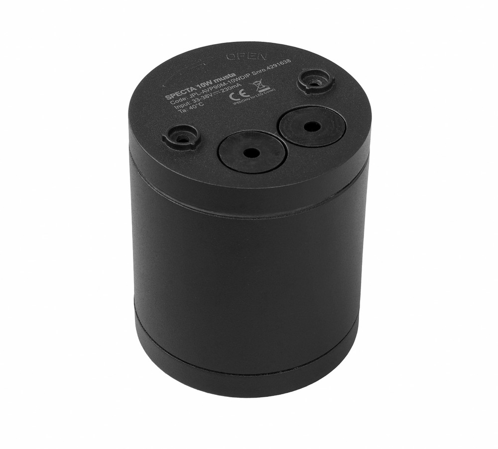 Specta ulkotilan LED-alasvalo 10W musta - Image 2