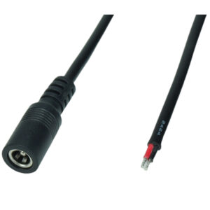 DC-plug liitäntäkaapeli 2.1/5.5 mm naaras