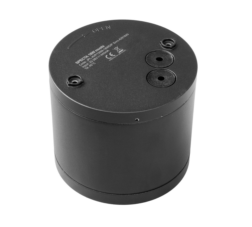 Specta ulkotilan LED-alasvalo 18W musta - Image 2