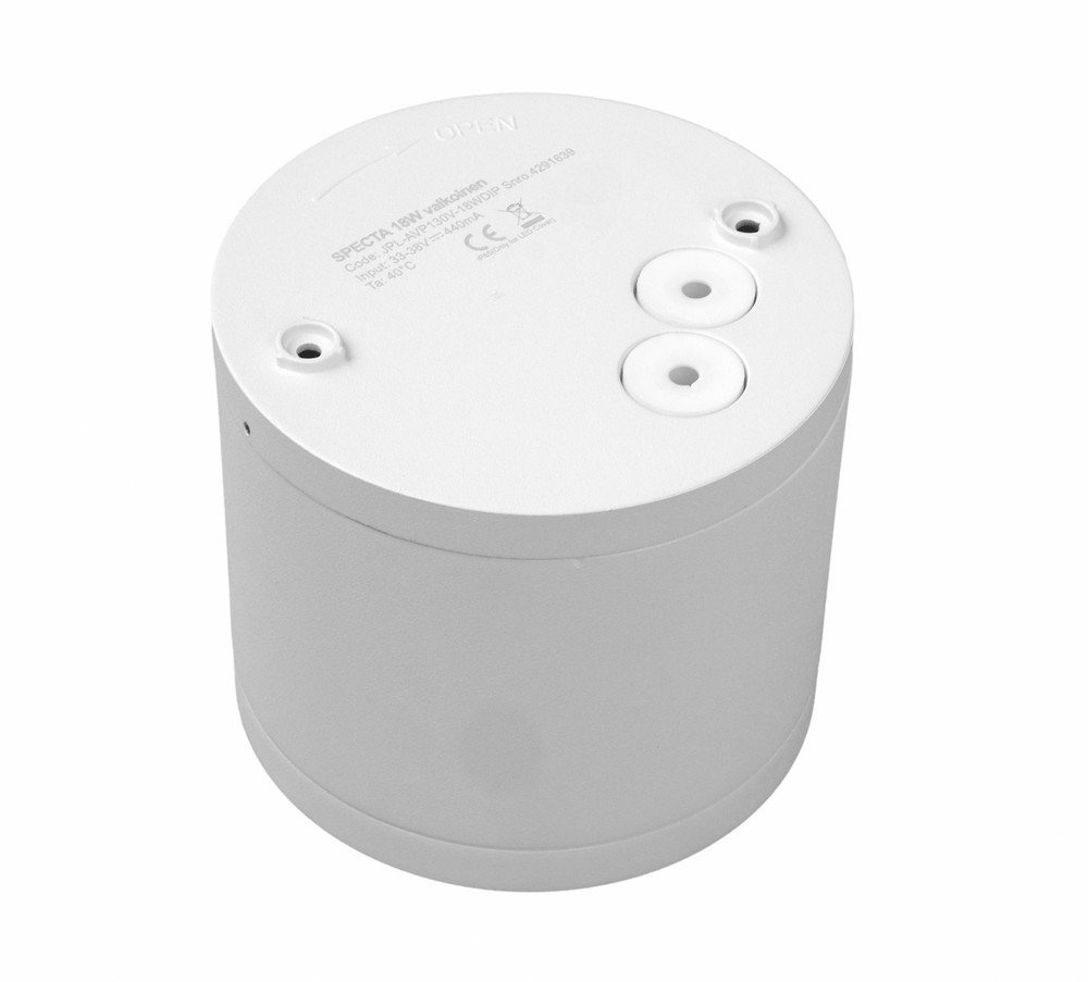 Specta ulkotilan LED-alasvalo 18W valkoinen - Image 2