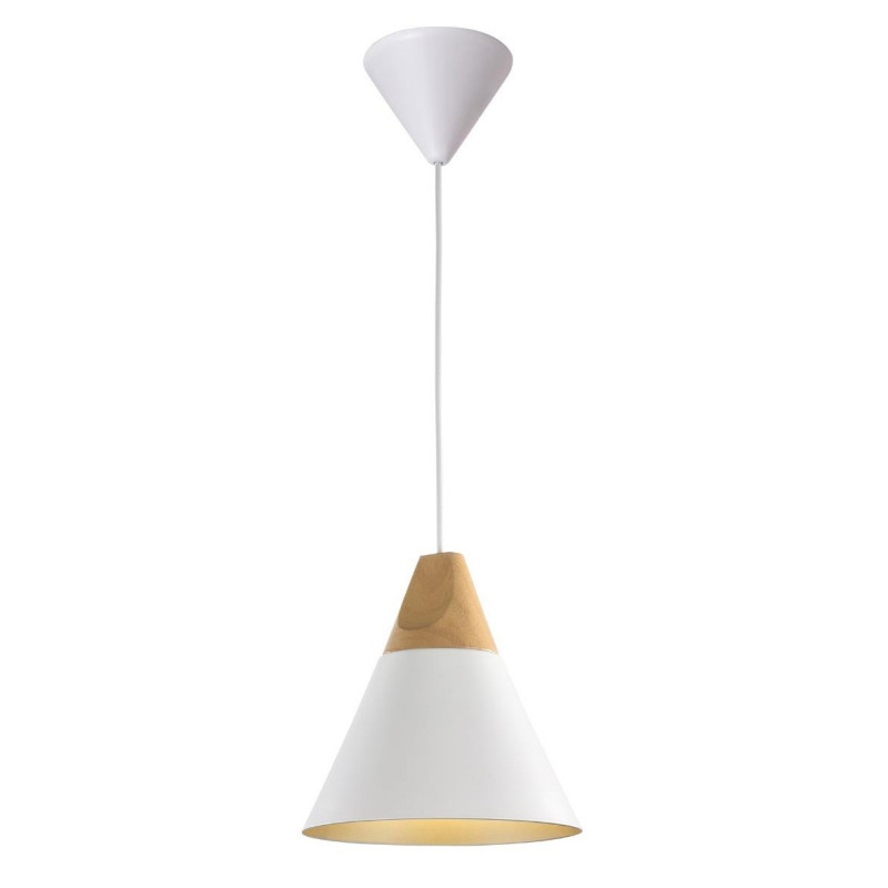 FocusLight Elma riippuvalaisin 22 cm valkoinen