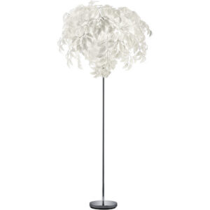 Leavy lattiavalaisin valkoinen