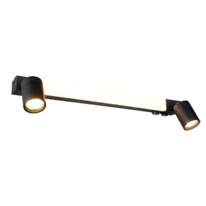 Enrico seinävalaisin LED 60 cm musta