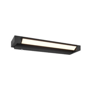 Fabrizio seinävalaisin LED 50 cm musta