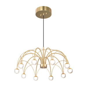 Valaisin Grönlund Parasol 65 led kattovalaisin kulta