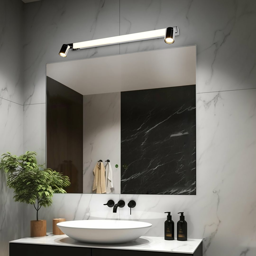 Enrico seinävalaisin LED 90 cm kromi - Image 2