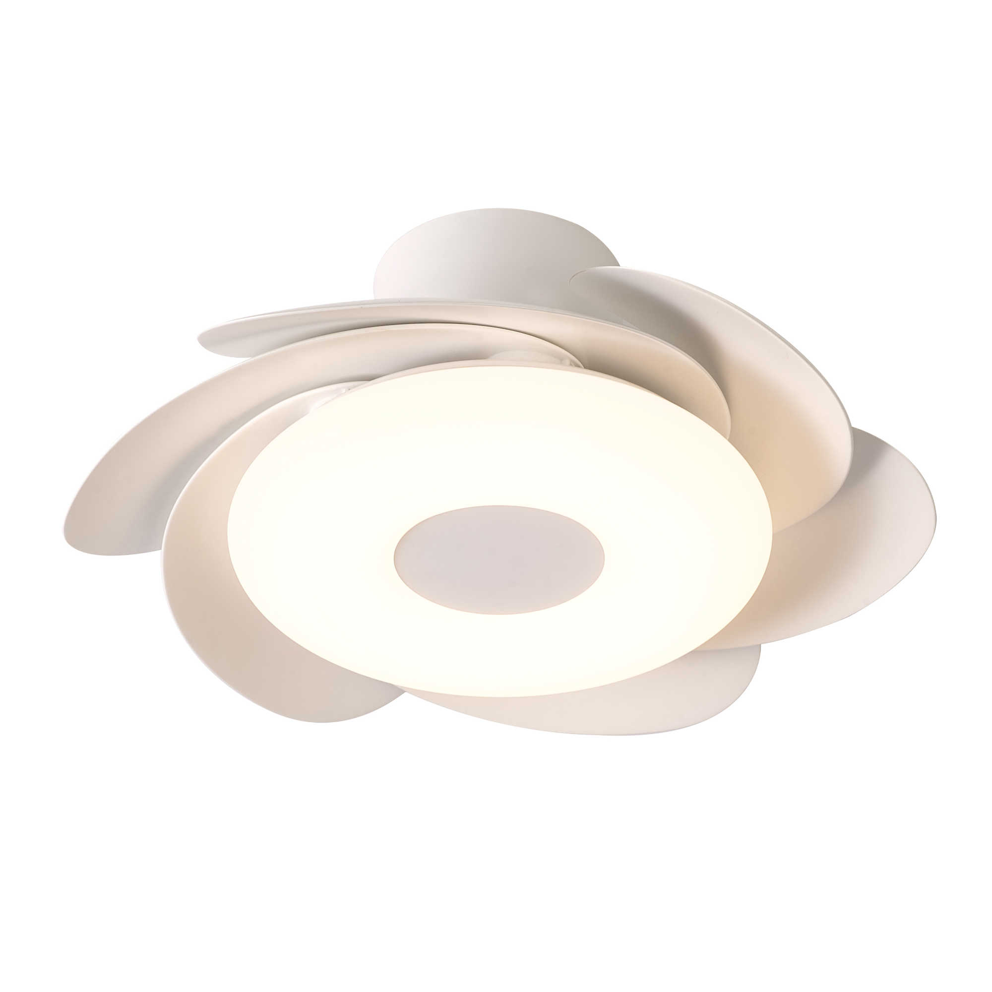 Mantra Flower LED-kattotuuletin 79cm 2800lm valkoinen - Image 2