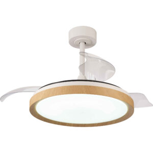 Mantra Mistral LED-kattotuuletin 106cm 3200lm puu