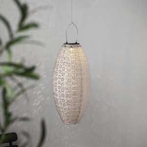 Aurinkokennovalaisin Festa 40cm beige