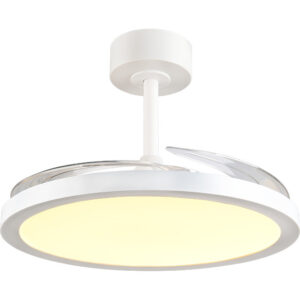 Kasfjord LED-kattotuuletin 106cm 3900lm CCT