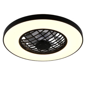 Linköping LED-kattotuuletin kaiuttimella 59cm 5600lm CCT+RGB