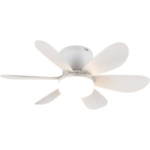 Lund LED-kattotuuletin 53cm 850lm CCT valkoinen