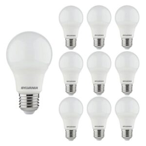 Vakiolamppu Sylvania LED E27 8W 2700K 806lm (10 kpl)