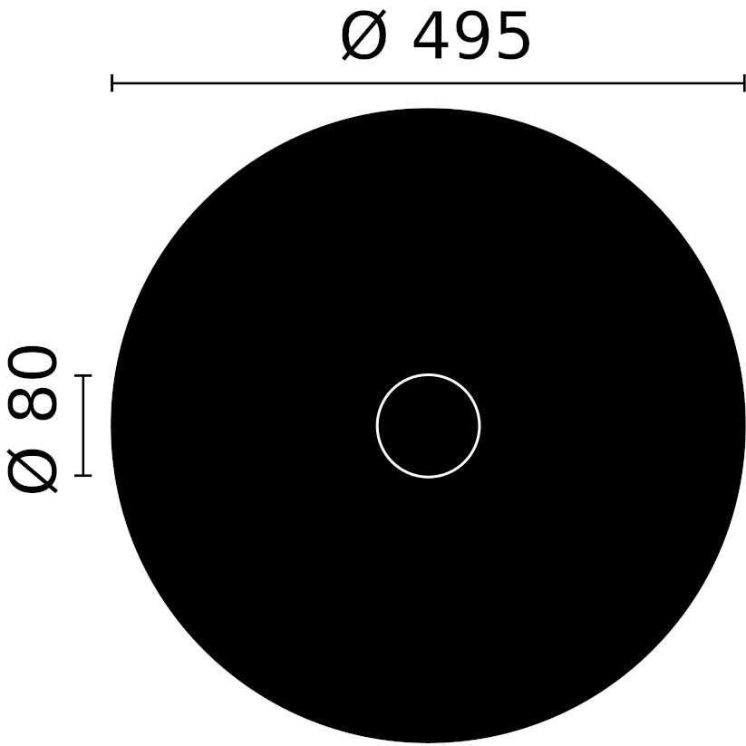 Kattorosetti R8 495 mm - Image 2