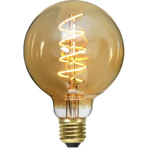 Star E27 G95 LED Spiral Amber DIM
