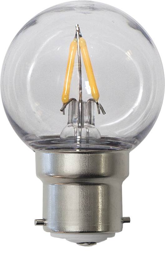 LED-lamppu ulos B22 G45 PC Cover 120lm - Image 2