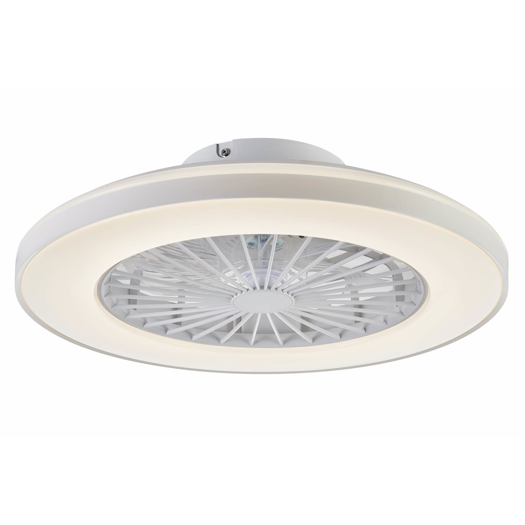 Focuslight Panama LED 50 cm kattotuuletinvalaisin valkoinen