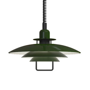 Belid Primus II-hissivalaisin metsänvihreä/musta 43 cm