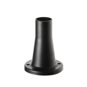 Muurijalusta Ø 60 mm musta