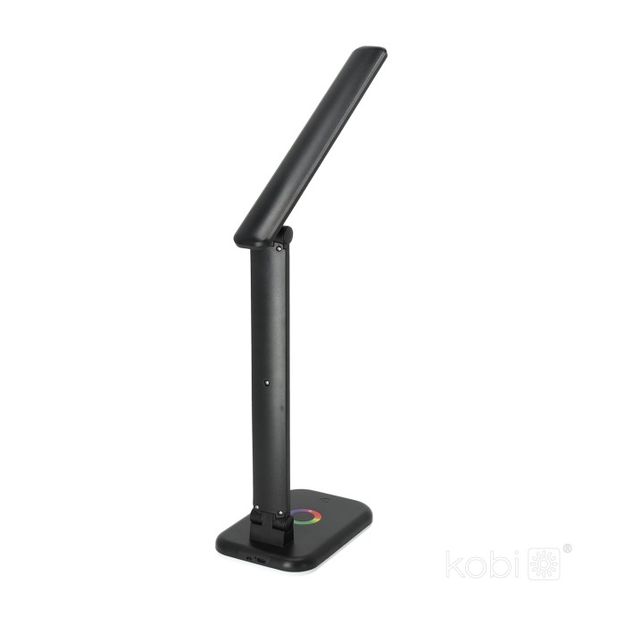 Noblite RGBW LED 7W 3CCT pöytävalaisin musta - Image 2
