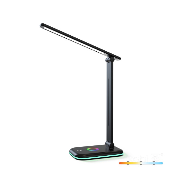 Noblite RGBW LED 7W 3CCT pöytävalaisin musta - Image 4