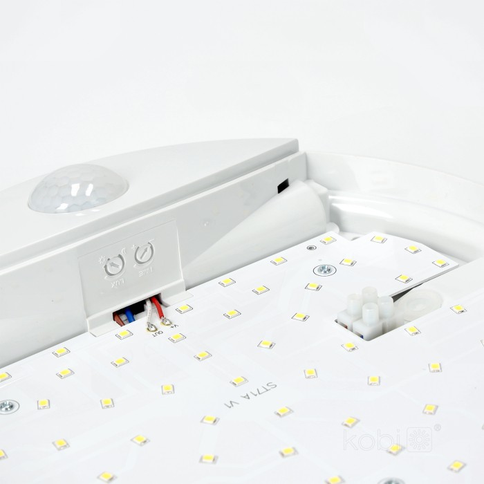 Orbis seinävalaisin liike- & hämärätunnistimella 10W IP44 - Image 3