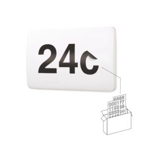 Numerovalaisin hämäräkytkimellä 7W 4000K IP65