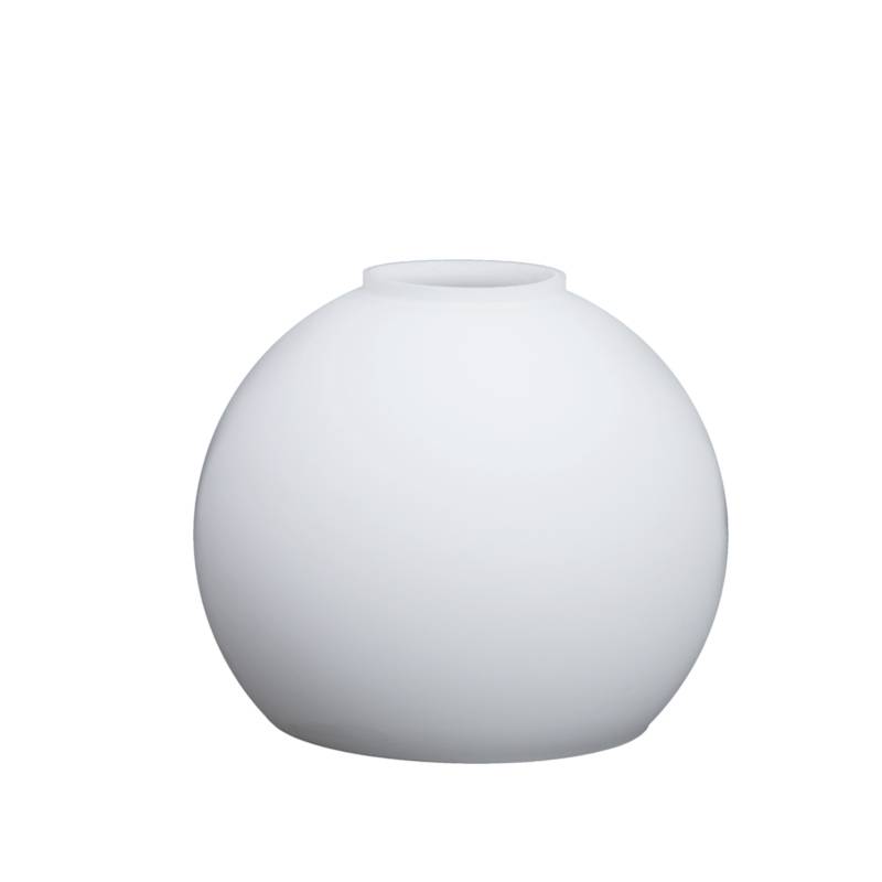Lasikupu 14 cm matta opaali