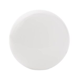 Pallokupu Ø140mm aukko 40 mm kiiltävä valkoinen
