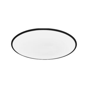 Mantra Slim CCT plafondi 37 cm musta