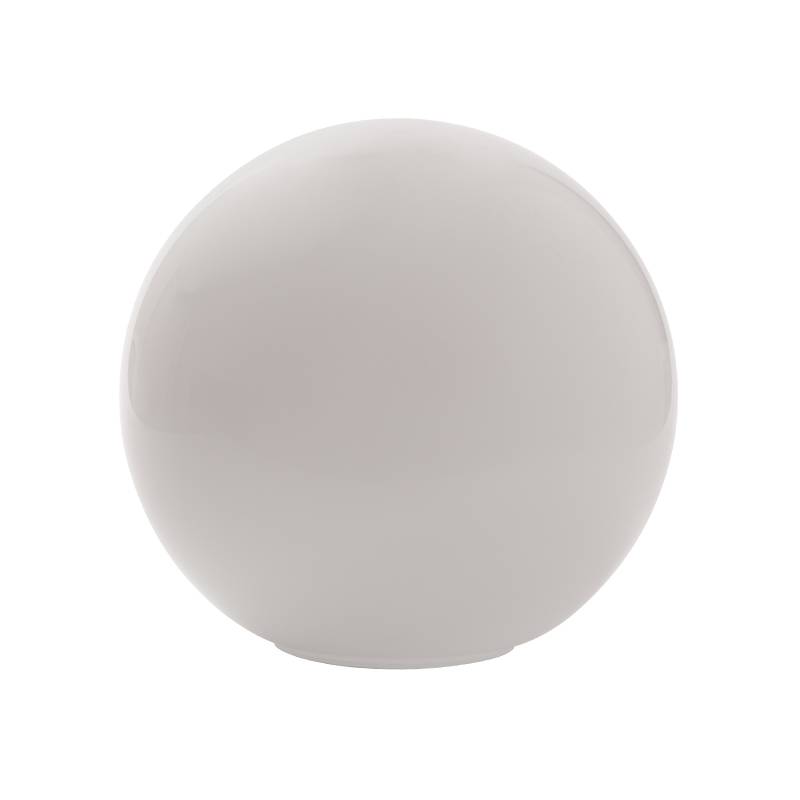 Pallokupu Ø200mm aukko 80mm kiiltävä valkoinen