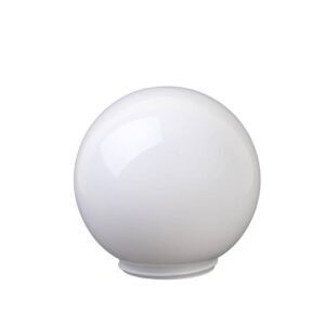 Pallokupu Ø180mm kierre 99mm lasia valkoinen